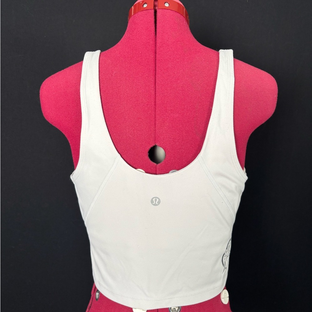 White LuLuLemon Women's Align Tank Top